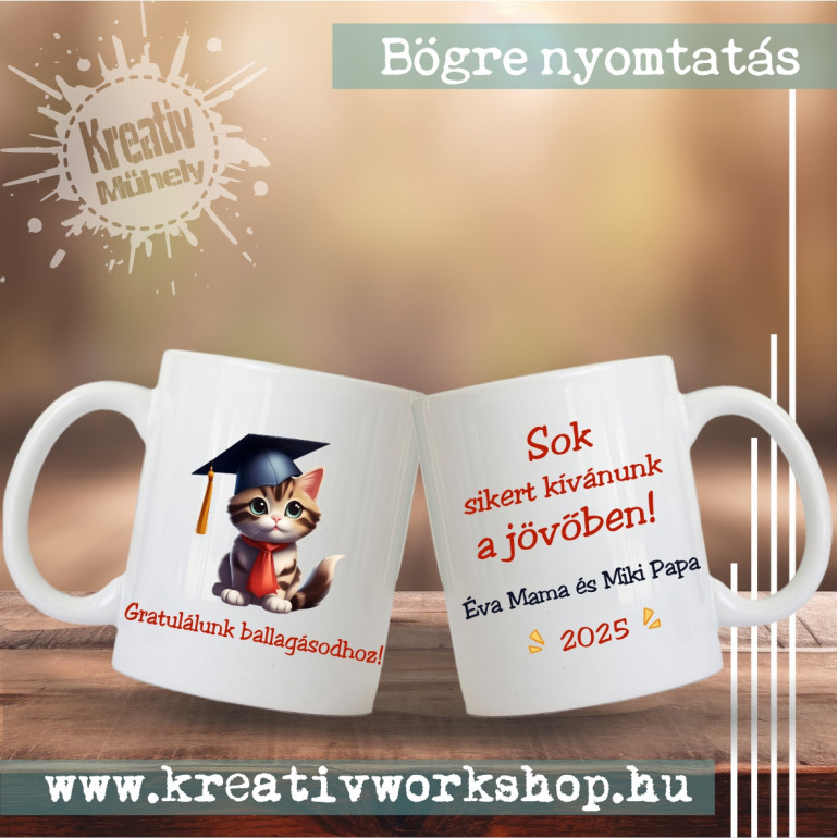 Ballagási bögre