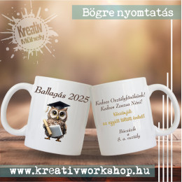 Ballagási bögre  