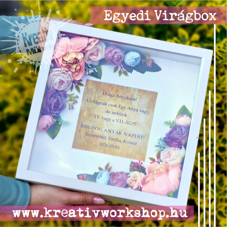 Egyedi Virágbox Egyedi Virágbox