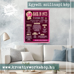 Egyedi szülinapi kép női verzió