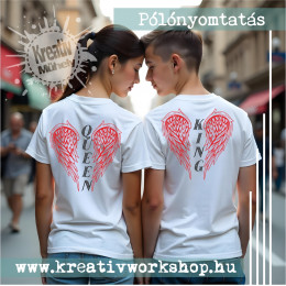 Valentin napi páros póló