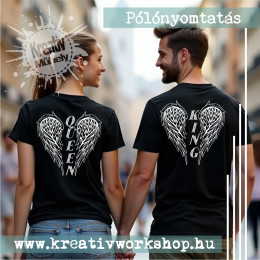 Valentin napi páros póló