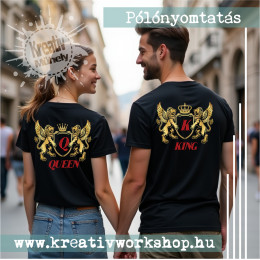 Valentin napi páros póló